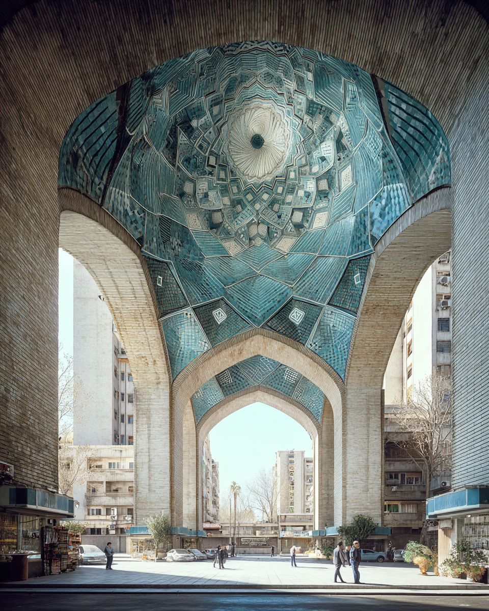 Under the Arch | Tehran Moment-7