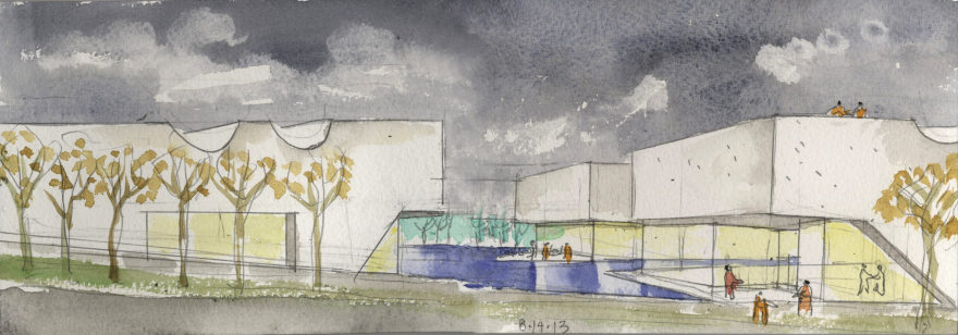 丨法国蒙彼利埃丨Steven Holl Architects-5