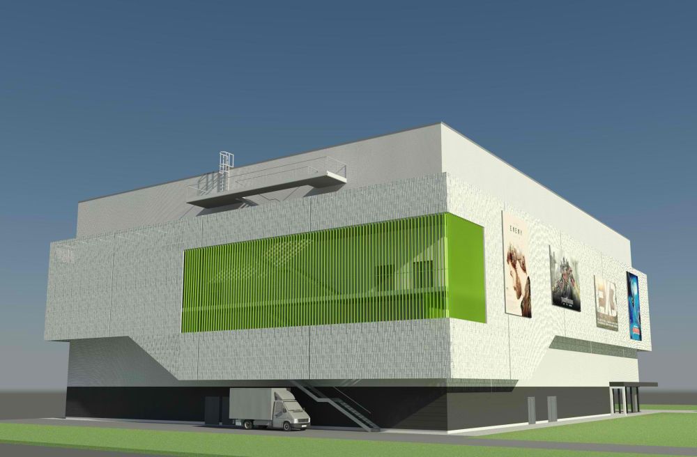 CineStar电影院丨诺维萨德丨贝尔格莱德D.A.设计与建筑事务所-0