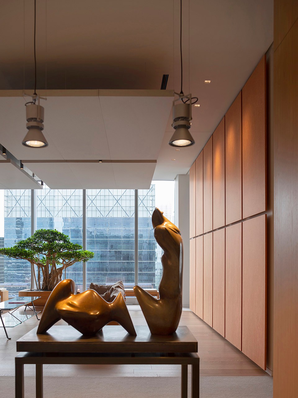 芝加哥摩天楼中的艺术与自然交融-26