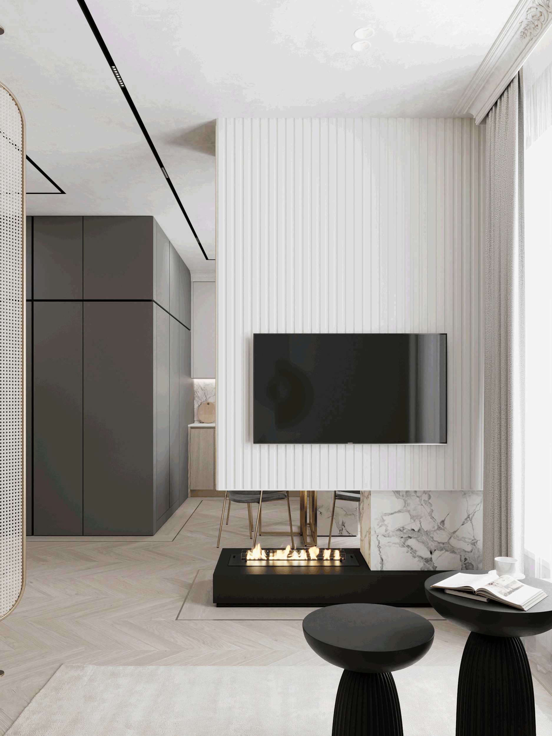 94㎡精致家居设计丨DE&DE Studio-9