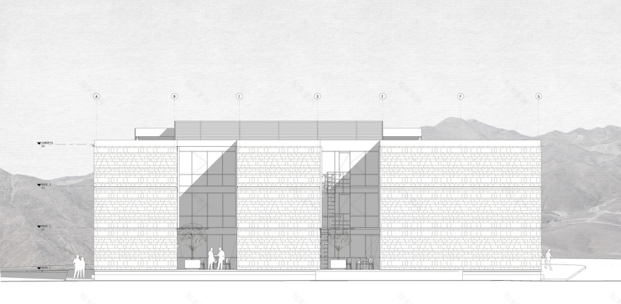 安第斯山脉中的埃斯洛市政厅-76