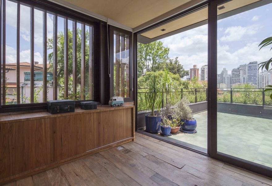 巴西 Pacaembu House 绿色住宅设计-46