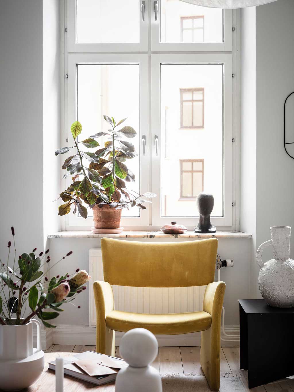 瑞典 49 平米阳光公寓,自然光打造温馨舒适空间-6