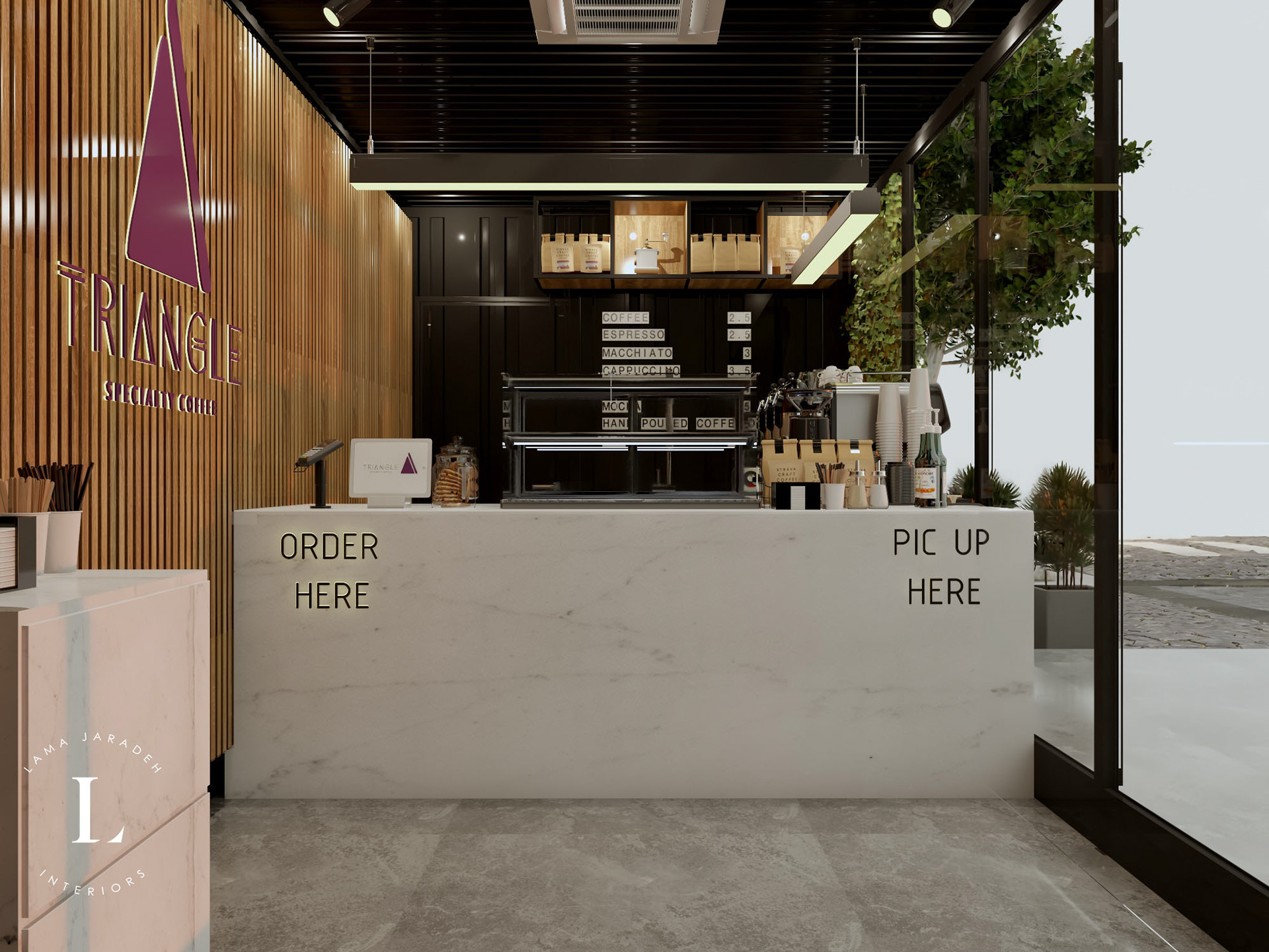 TRIANGLE CAFE CONTAINER（三角形咖啡馆集装箱）-4