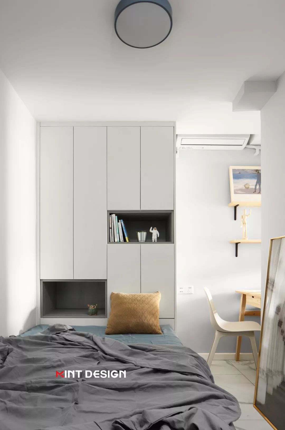 薄荷设计《脑洞大开，40㎡小户型这样装修，看设计师如何玩出大感觉》-57