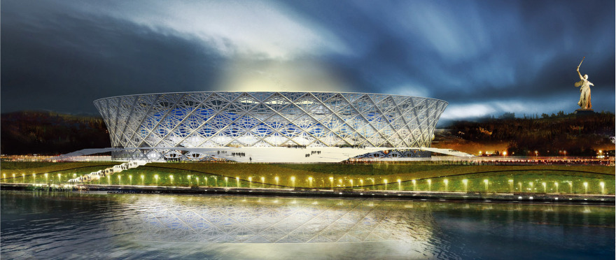 伏尔加格勒体育场,俄罗斯 / PI ARENA-76