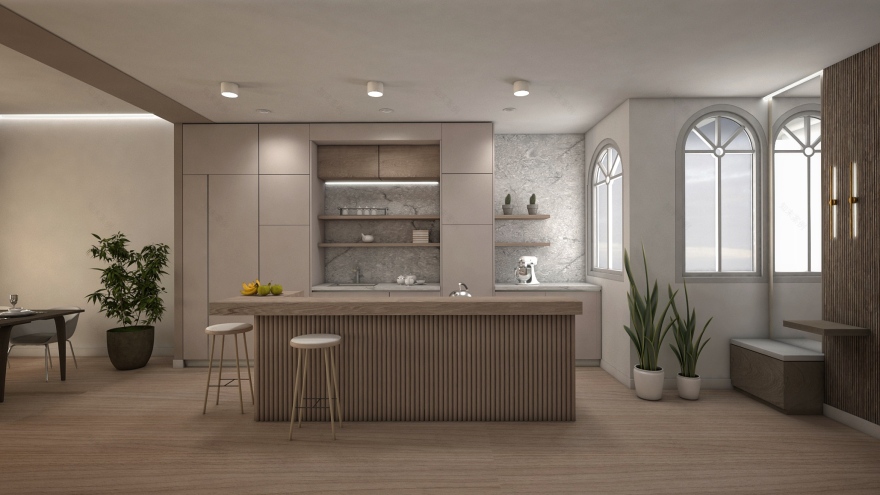 120m²住宅室内设计用于租赁丨西班牙-6