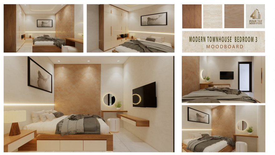 现代联排别墅设计丨Four T&T Design Studio-16