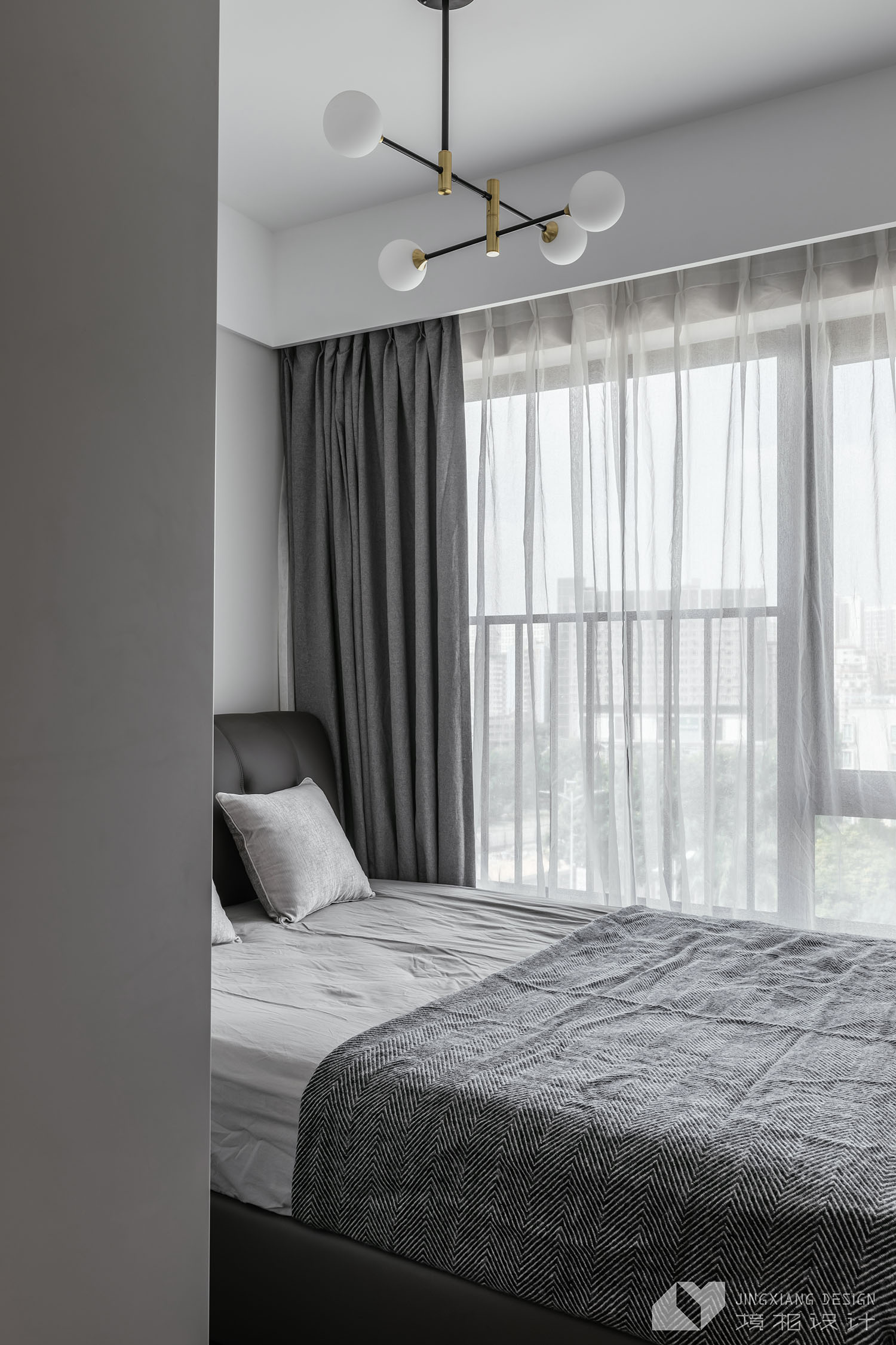 深圳龙光玖龙玺 89㎡现代简约家居设计,境相设计打造灰度空间-50