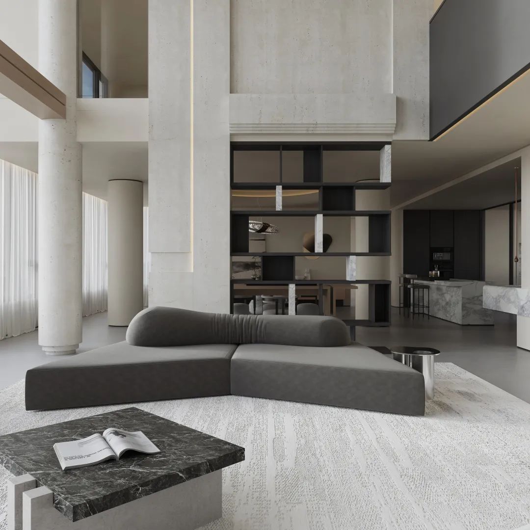 侘寂现代风 · 回归自然的城市住宅设计丨红柏设计-15