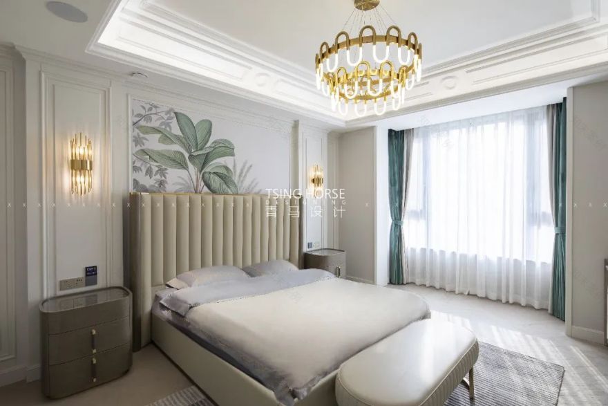 鼎鑫万和法式奢华大平层设计丨苏怡人,王清玉设计团队-64