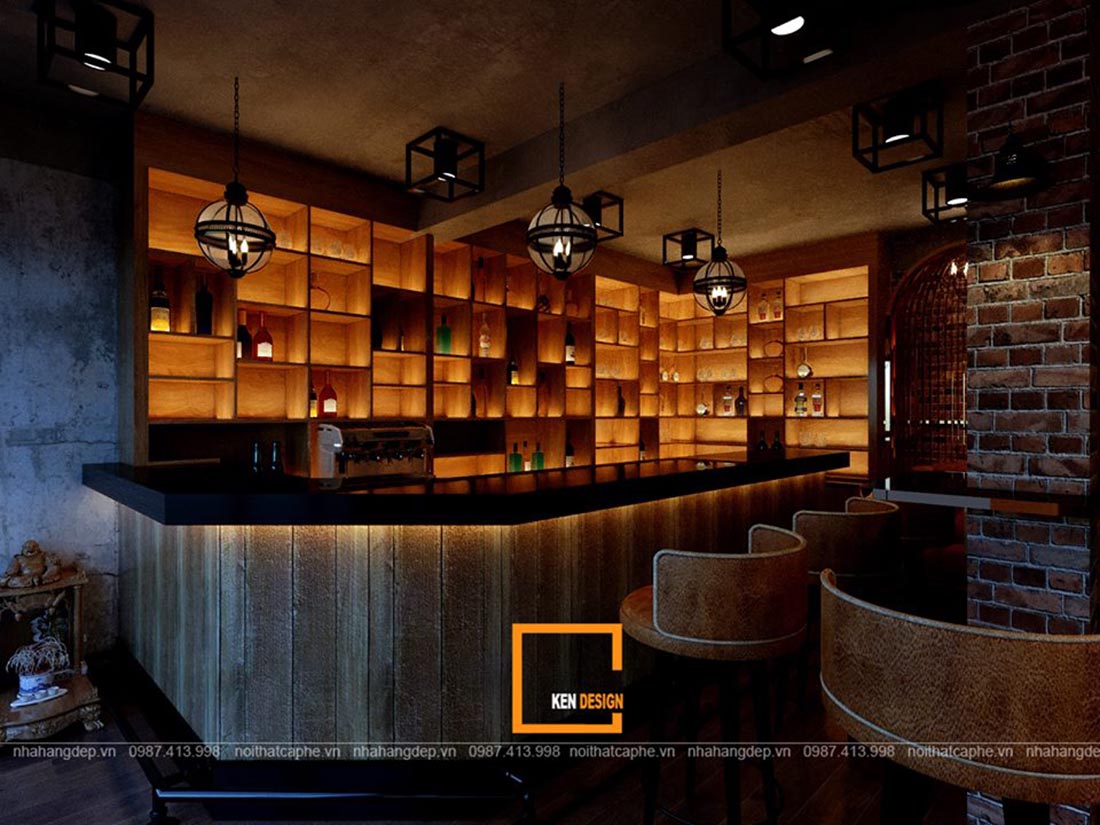 Lounge Coffee Hào Nam咖啡店设计丨Ken Design-23