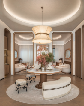 武汉华润置地望雲会所+样板间丨中国武汉丨会所硬装CCD,样板间硬装矩阵纵横,软装璞辉设计