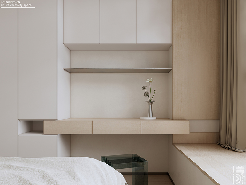 现代原木风 · 深铁懿府室内设计丨深圳漾空间设计有限公司-47