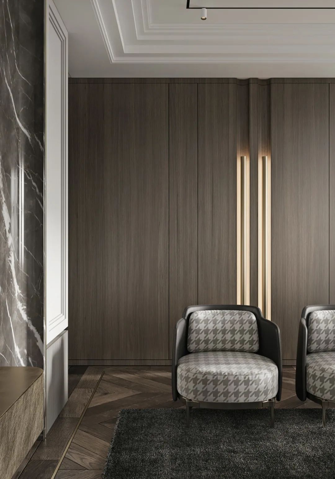 辰舍设计-- 优雅轻奢公寓-12