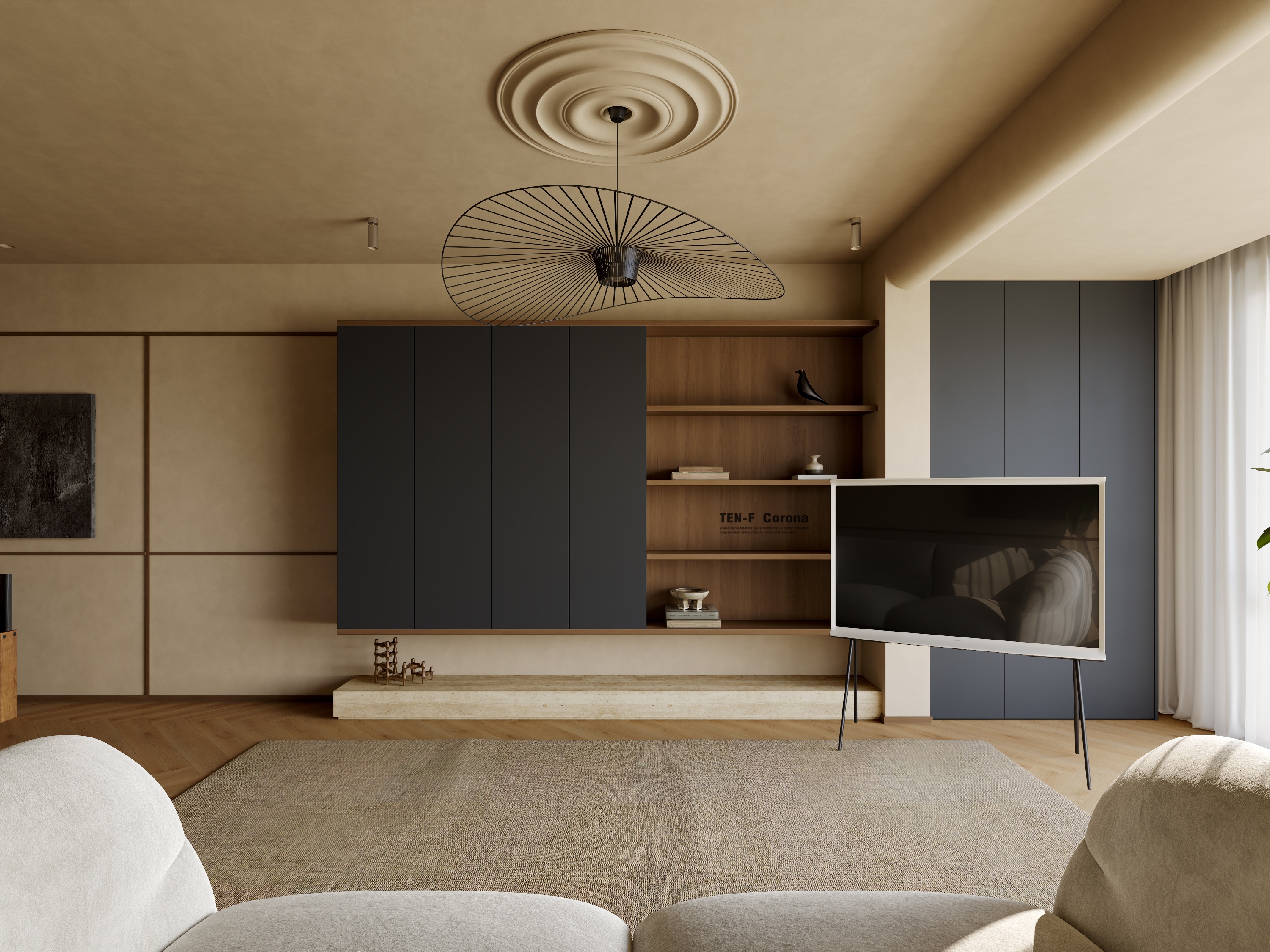 小户型中古风-4