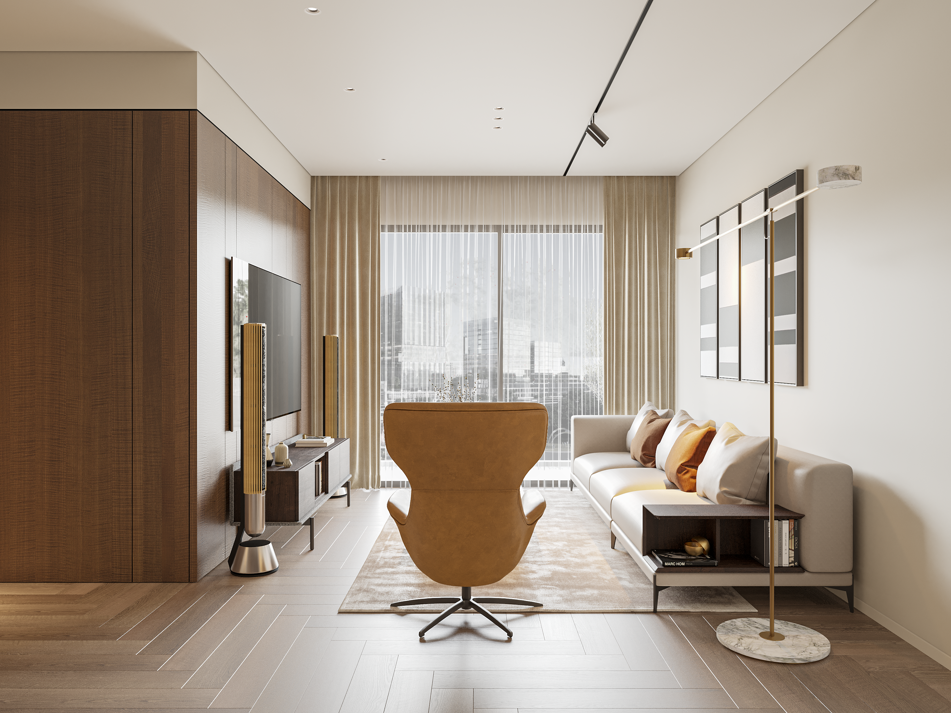 Inifinty Apartment - Minimalist Apartment-6