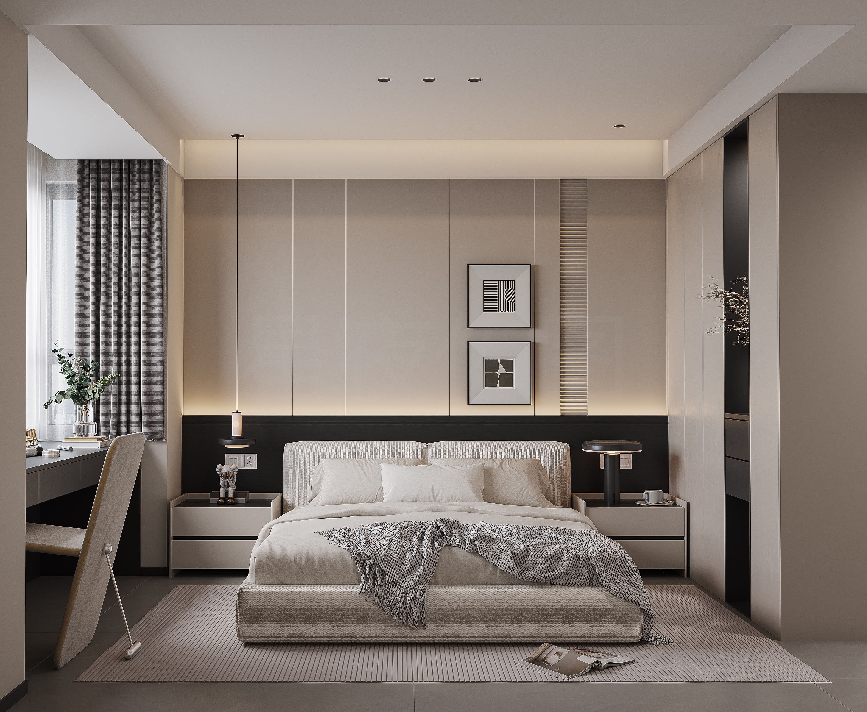 拒绝杂乱，黑白灰演绎当代生活的纯粹质感-4