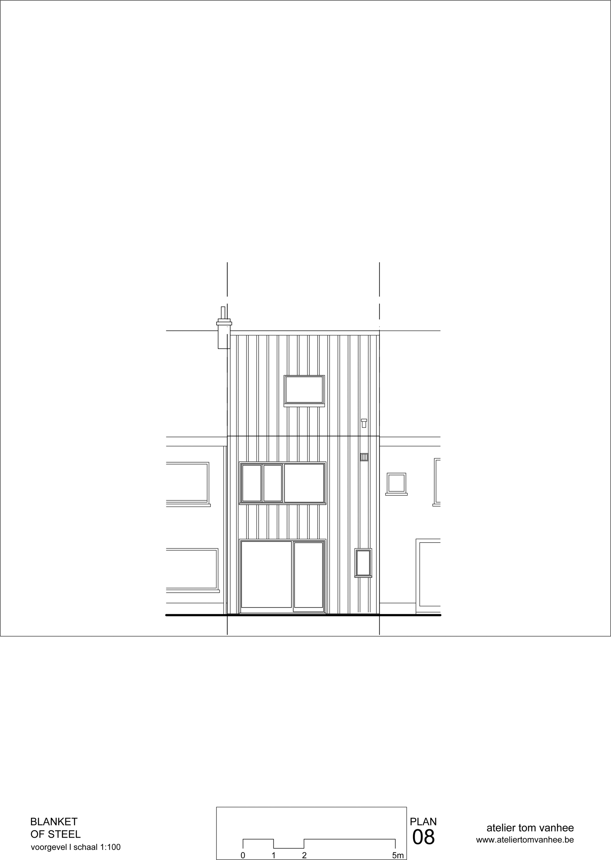 钢屋毯子丨Belgium丨Atelier Tom Vanhee-38