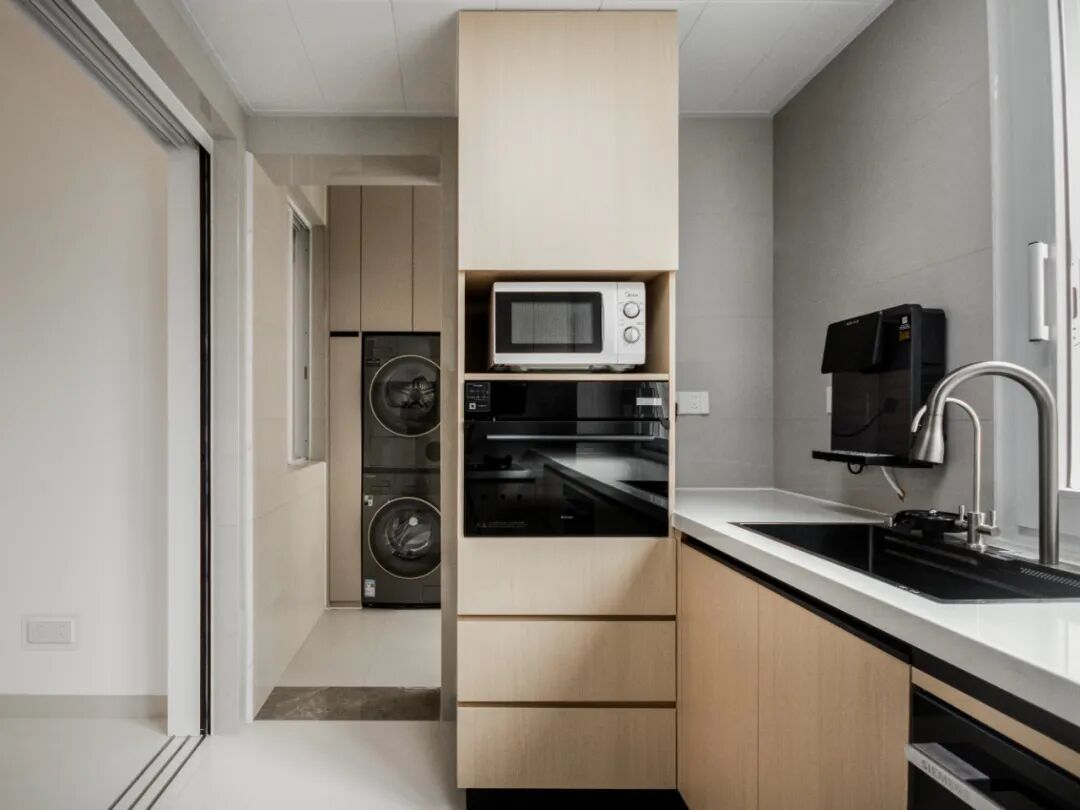 134㎡广州四口之家，巨巨巨温馨的大平层，这套极简原木风直接封神！-89