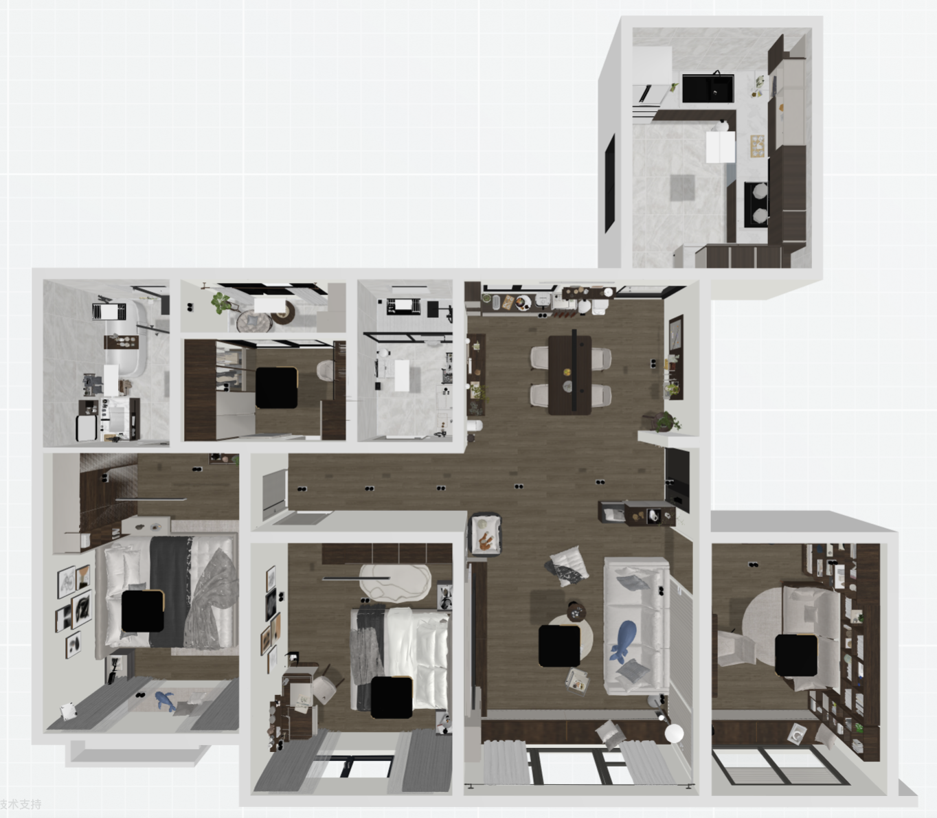 128m*四室一厅两卫-1