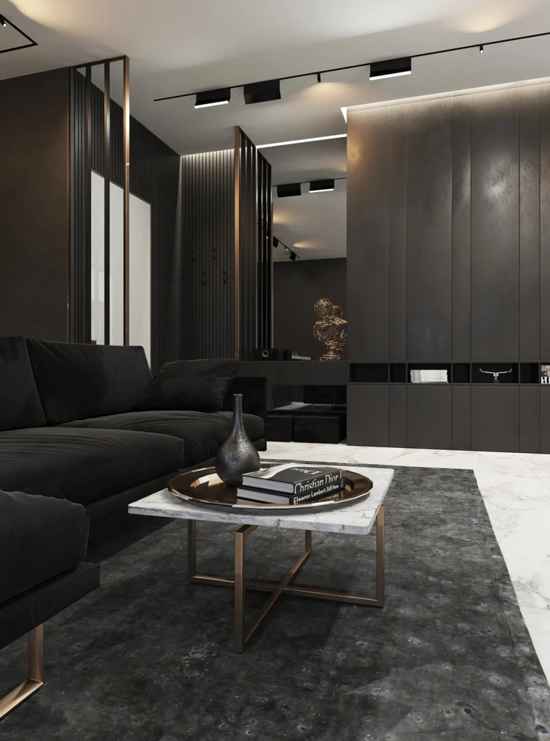 高级黑＋极简白的质感奢华-14