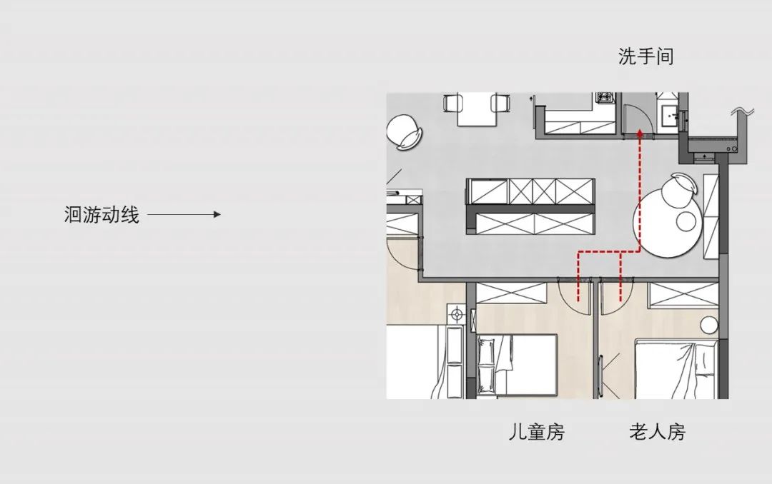 洄游动线设计打造完美家居空间丨中国南京丨NorthrockDsign-51