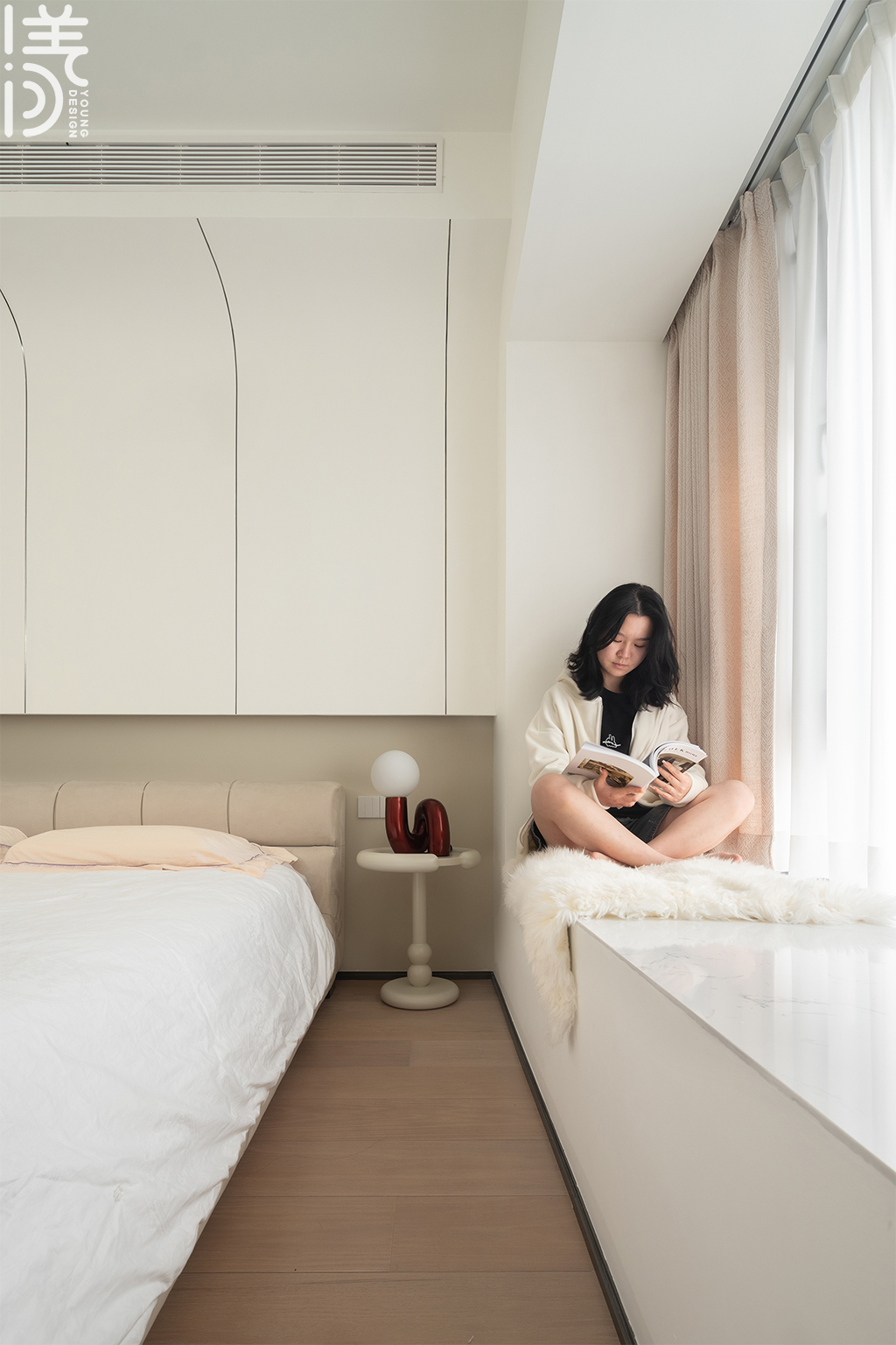 奶香可可平层丨中国深圳丨深圳漾空间设计有限公司-78