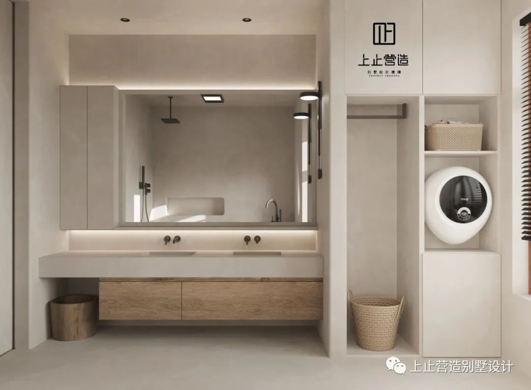 龙首壹号院侘寂风本真住宅设计丨上止营造别墅设计-27