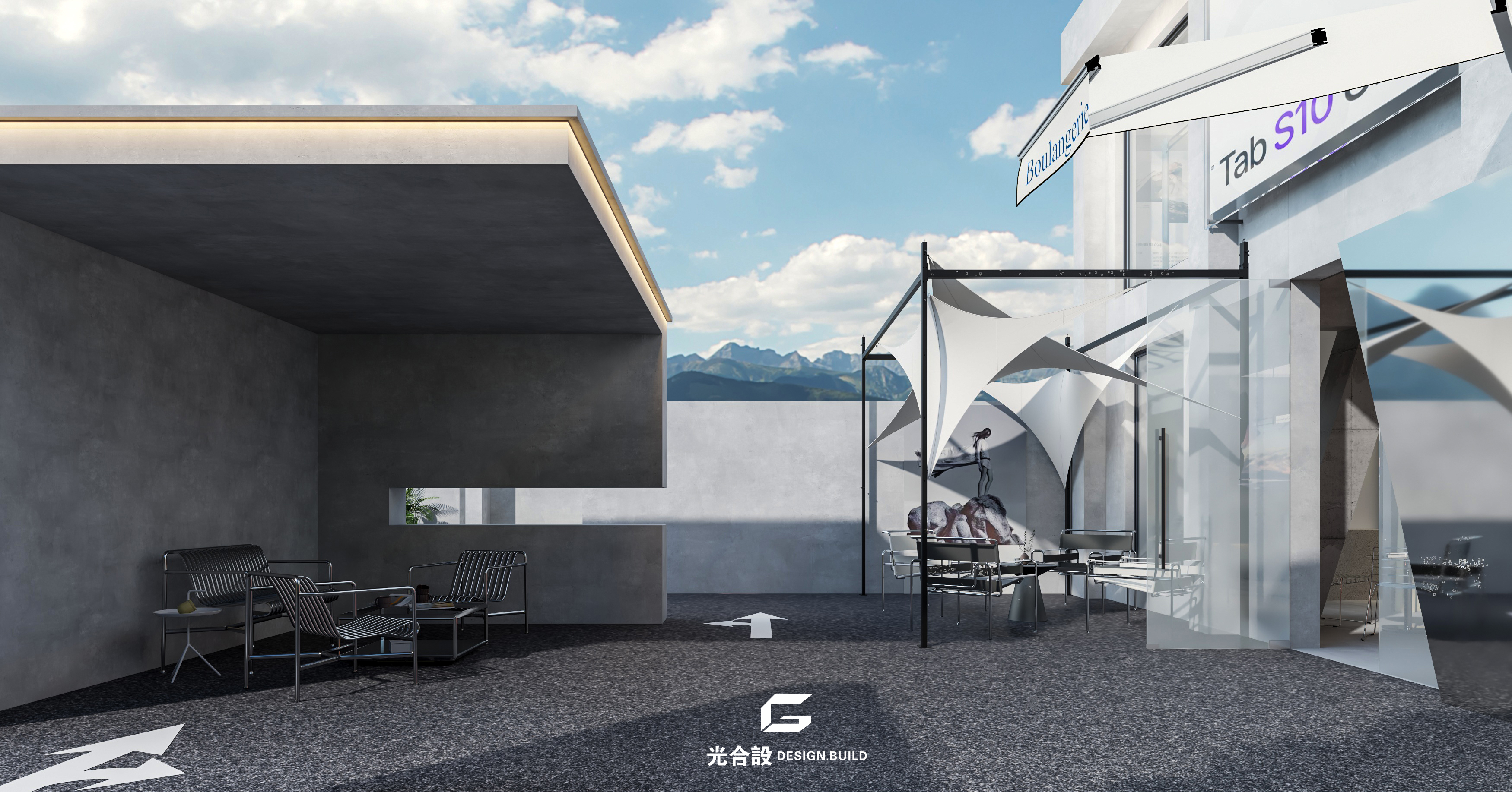 商业空间 咖啡X潮流服装店-10