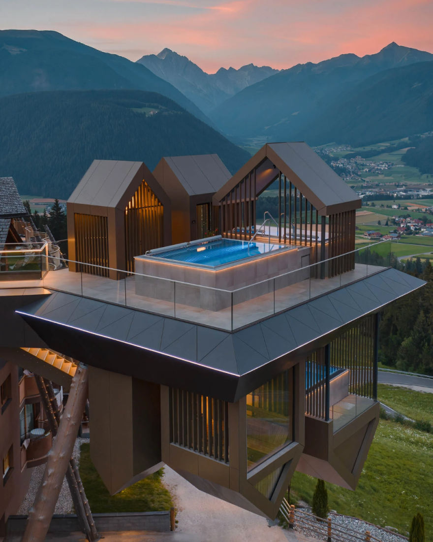 褶皱起伏的贝壳桑拿房丨日本丨隈研吾建筑事务所-267