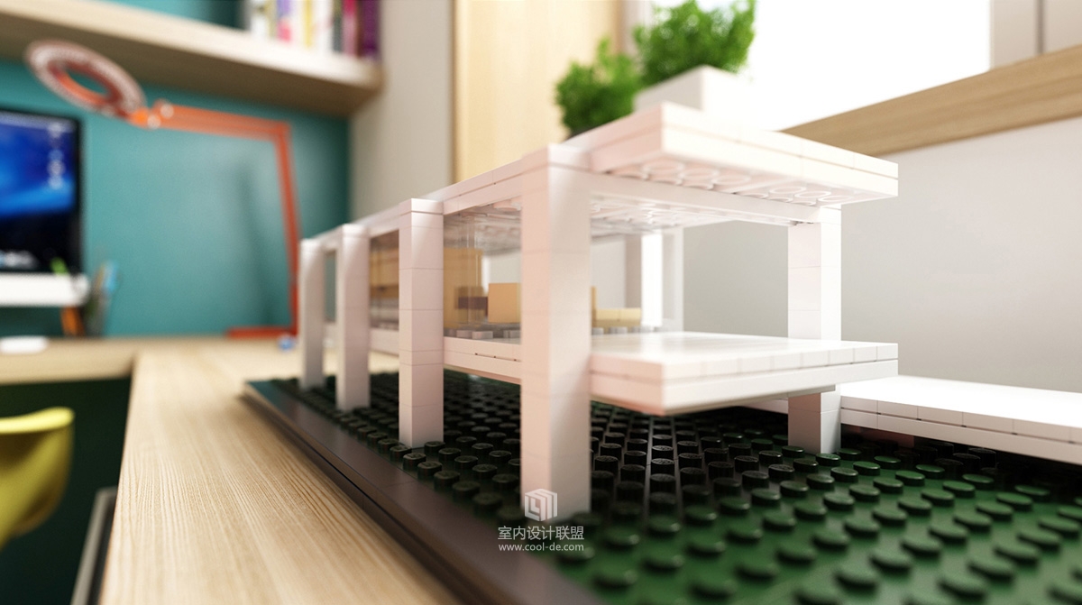 俄罗斯色彩鲜亮的公寓-15