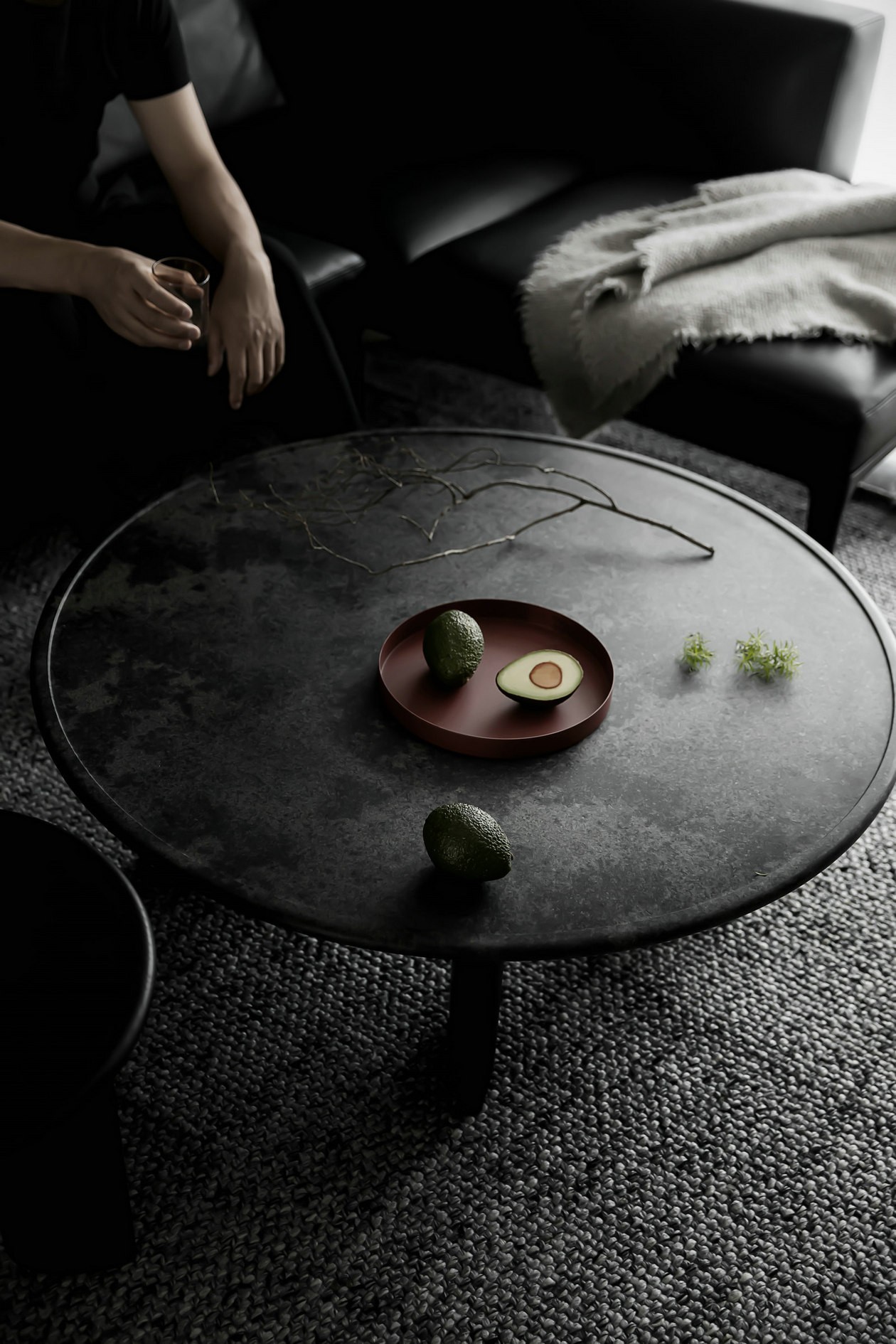 境·墨丨灯光、色彩、材质的重新组合，让精装房华丽转身-4