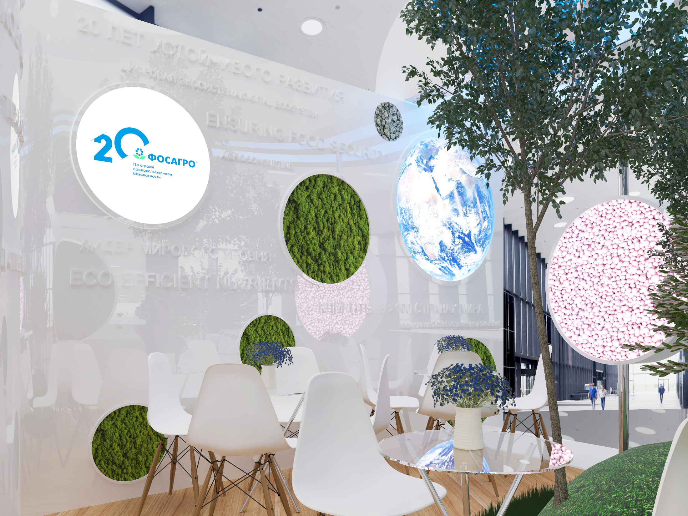 Выставочный стенд ФОСАГРО для ПМЭФ-21, 100 кв.м-7