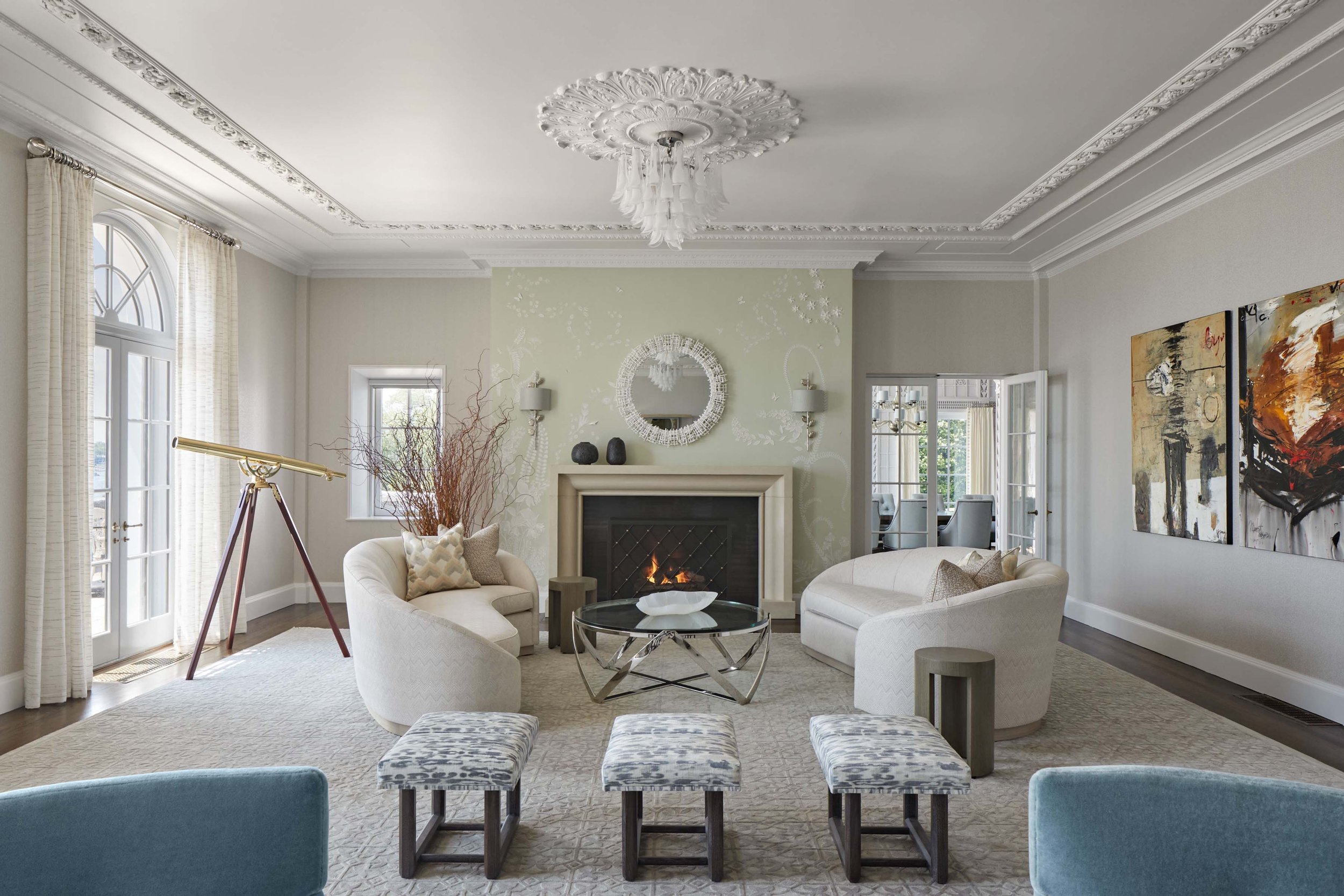 Waterfront Mediterranean Home — Charles Hilton Architects-8