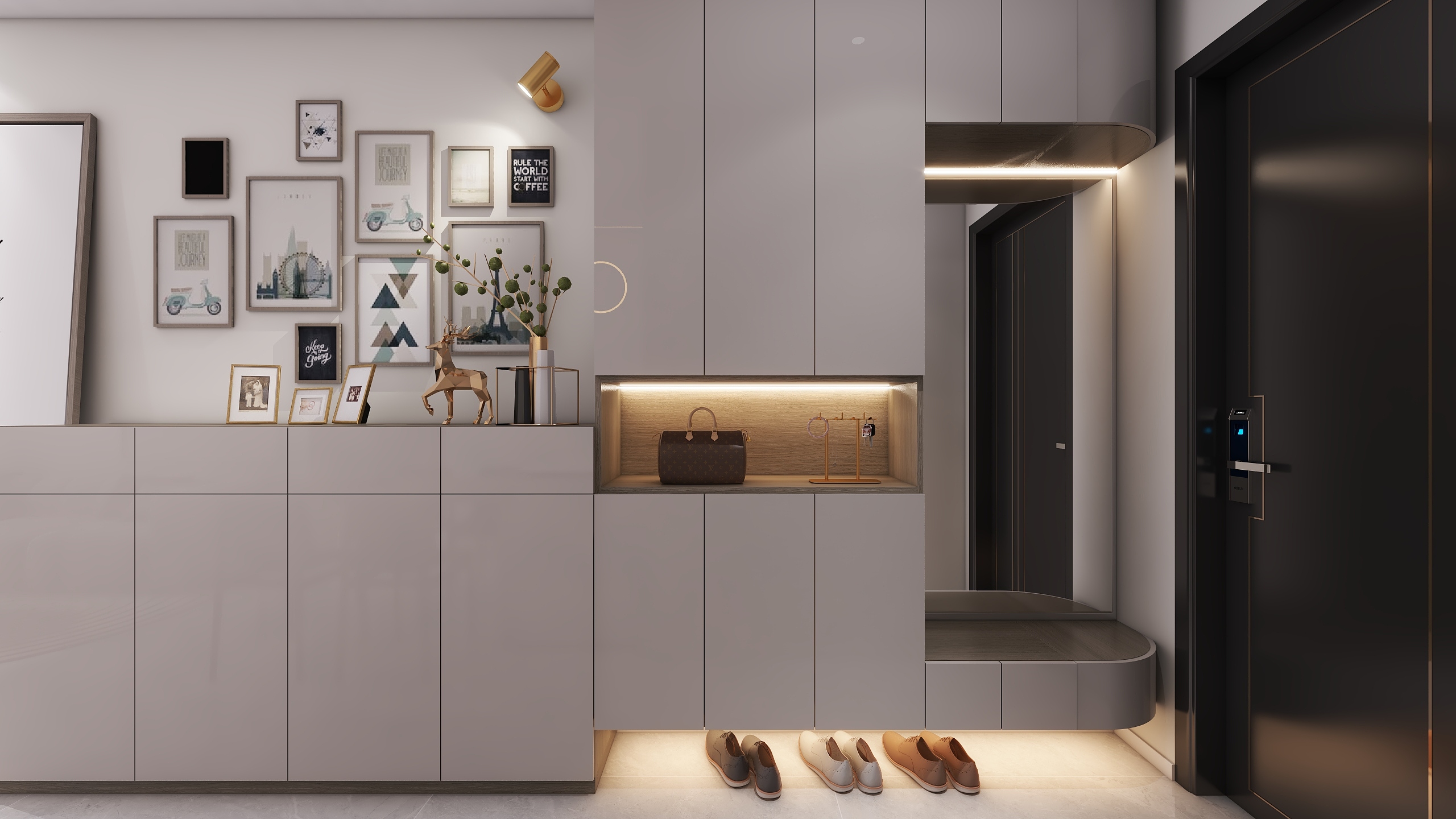 四川成都新津五峰安置房（71平方现代简约两居室）-28