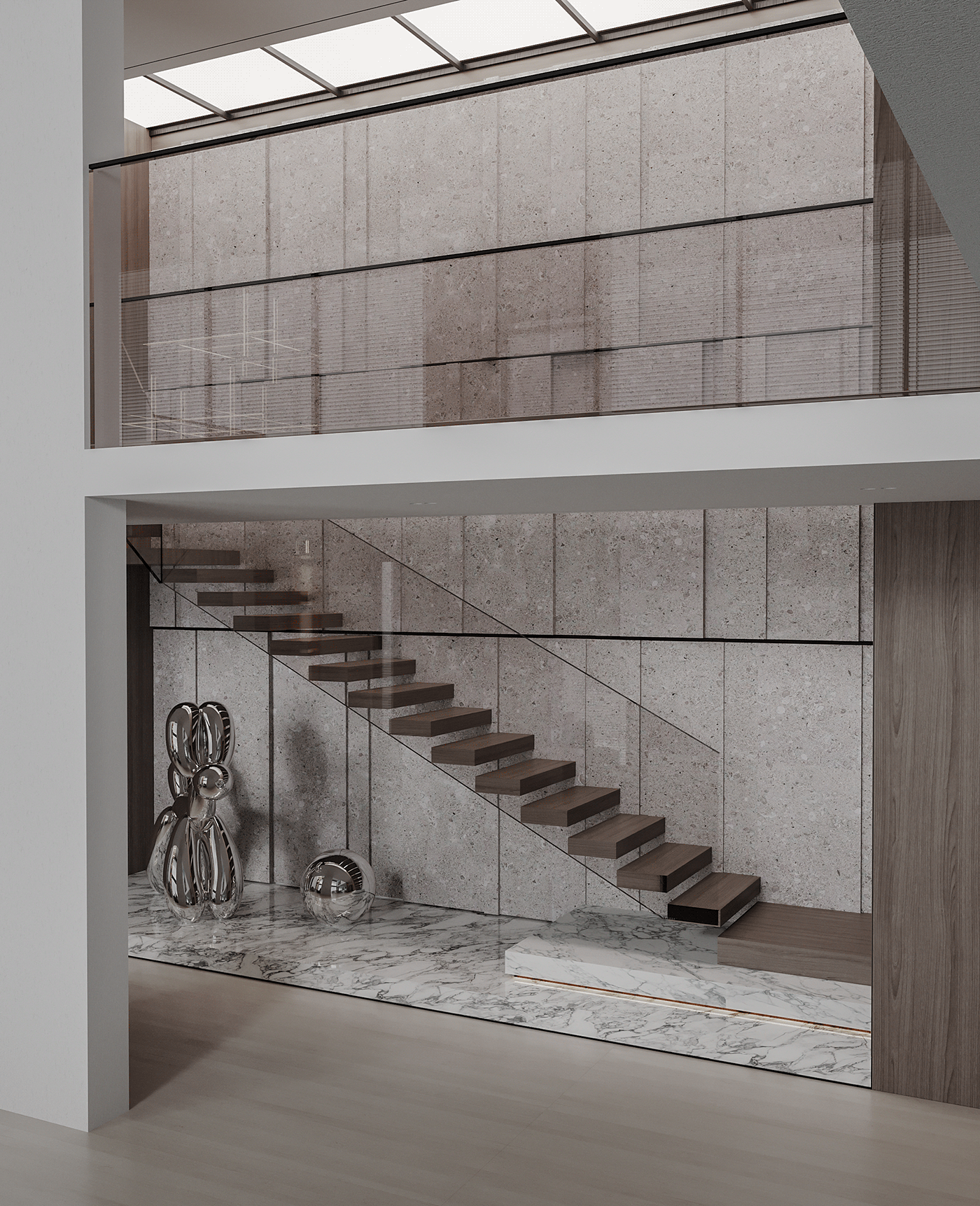 质感复式空间设计，大气简约！-6