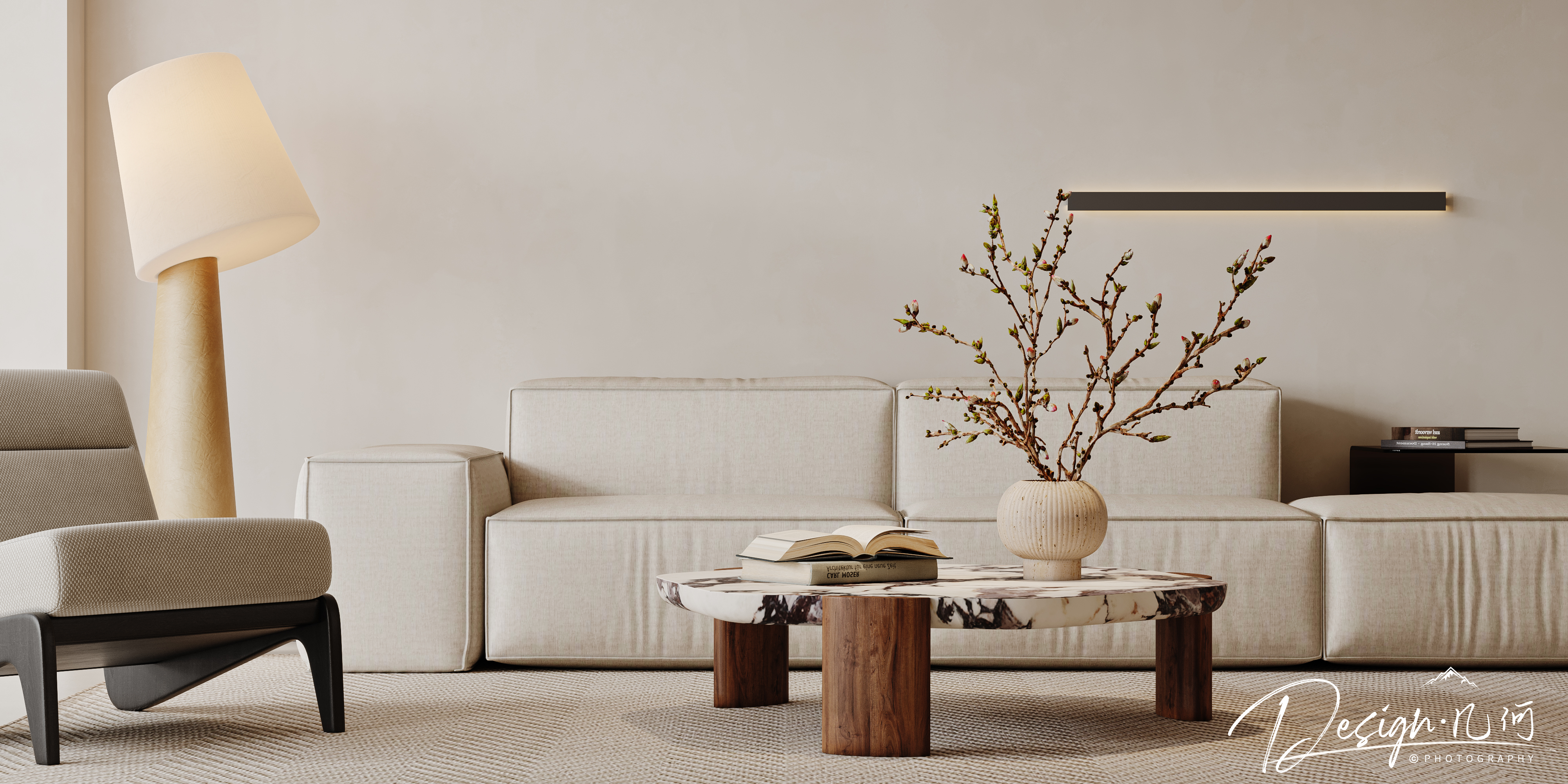 几何空间视觉表现 | 置地双清湾天镜现代中古客餐厅-8