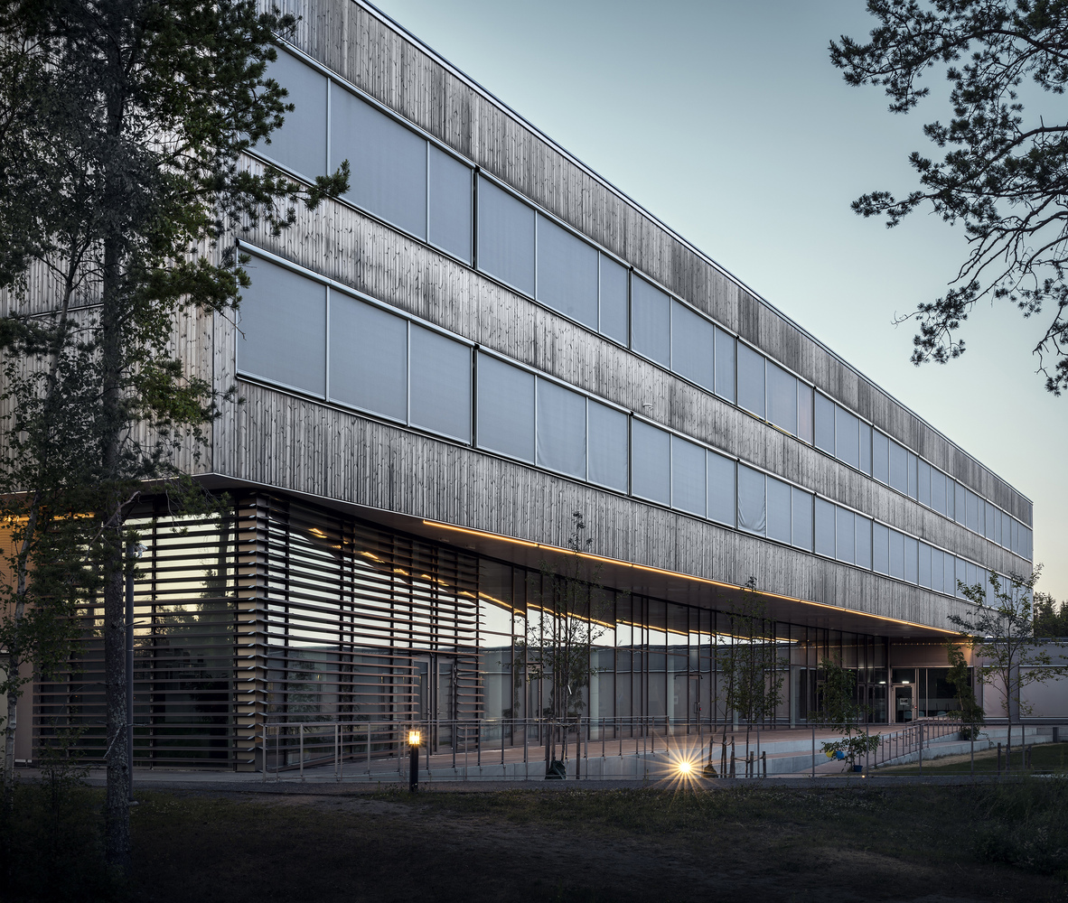 瑞典 Minerva 学校 · 透明与自然的和谐融合-24