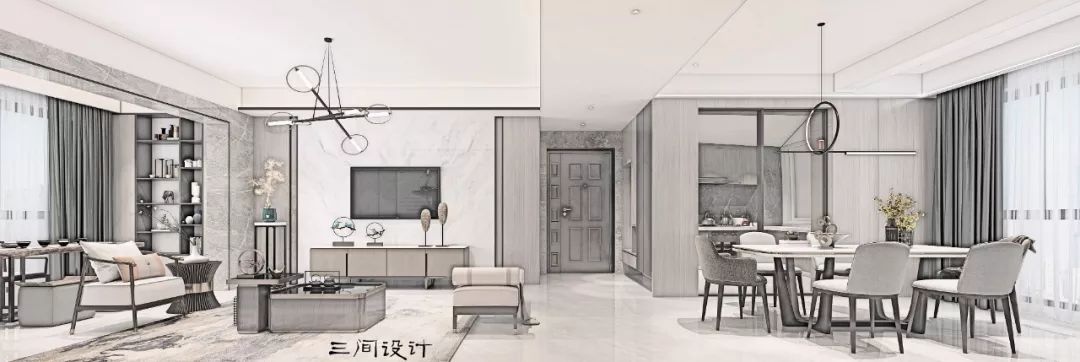 福清中联名城 | 现代东方新中式空间-15