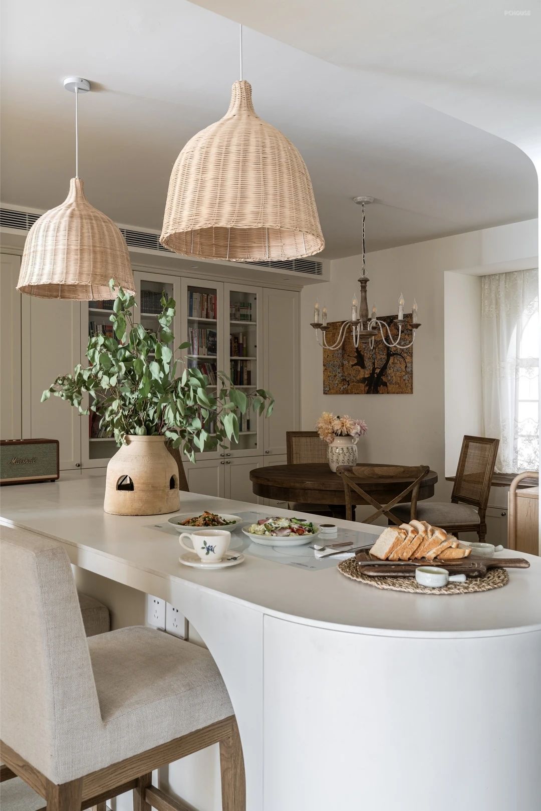 200㎡四口之家旧房改造丨PChouse家居画报-36