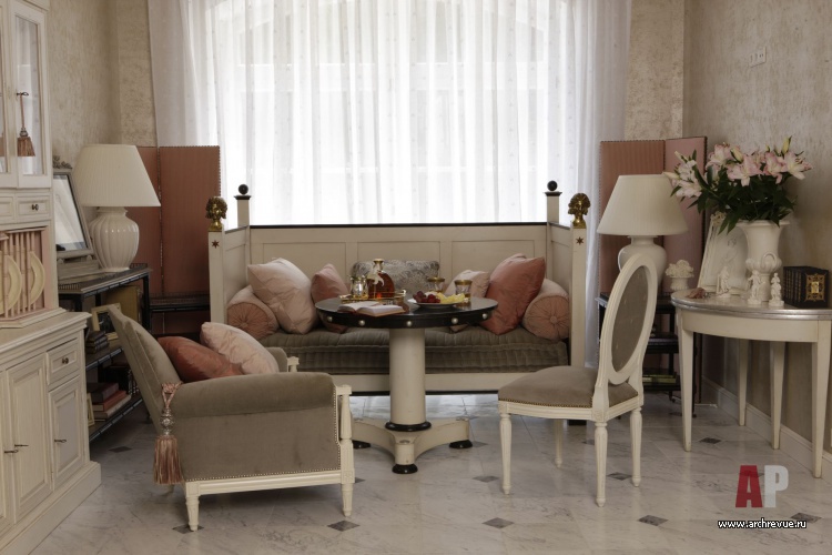 俄罗斯帝国风格庄园室内设计丨Нестерова Юлия-19