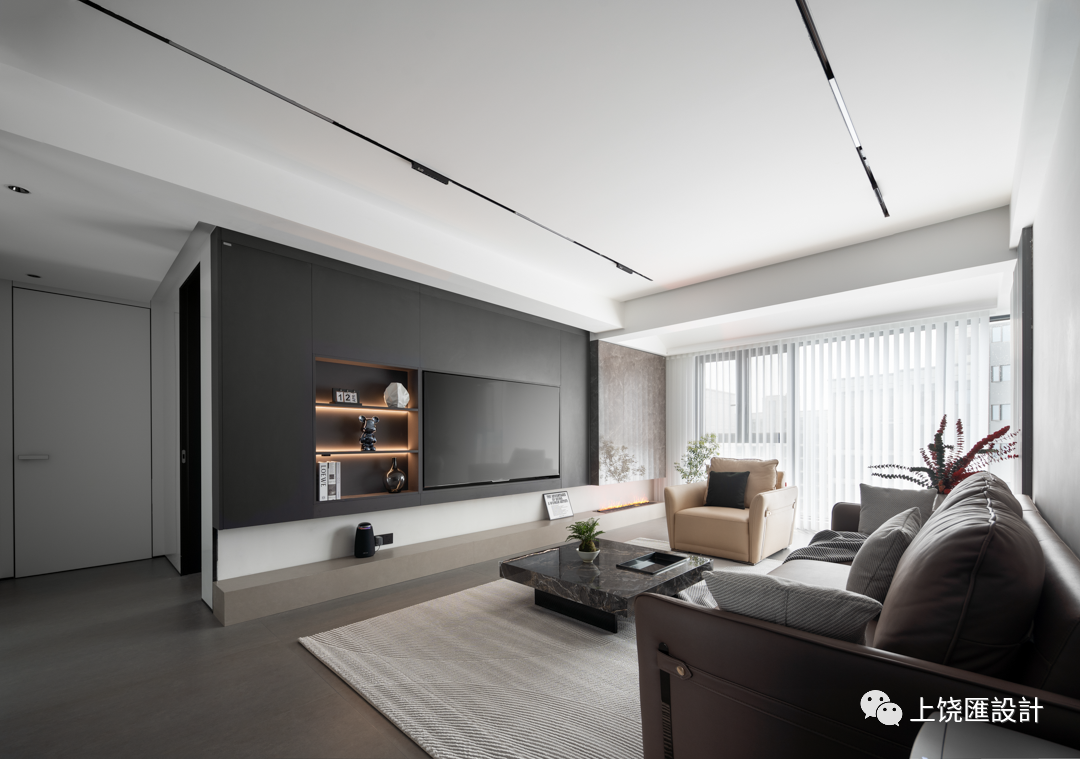 东华壹品现代简约住宅设计丨沫水涧国际设计事务所-11