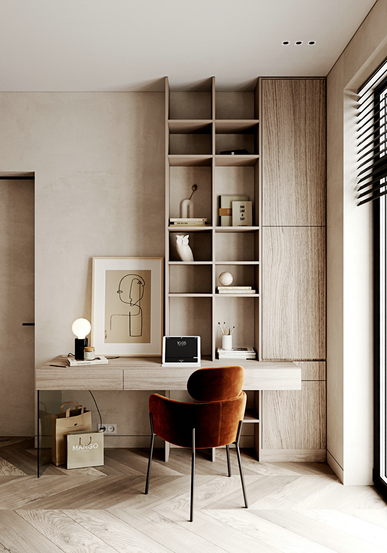 200㎡原木风住宅设计-9