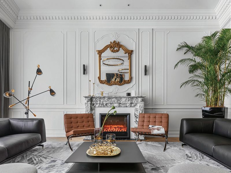 石膏线装饰的魅力 | 如何打造简欧风格的家-58