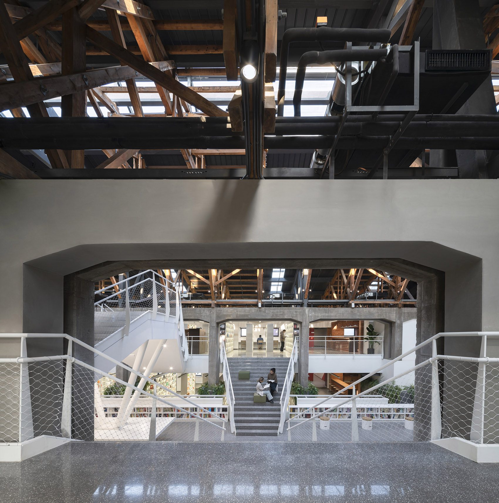 时代文仓 | 旧仓库变身社区文化中心的设计亮点-72