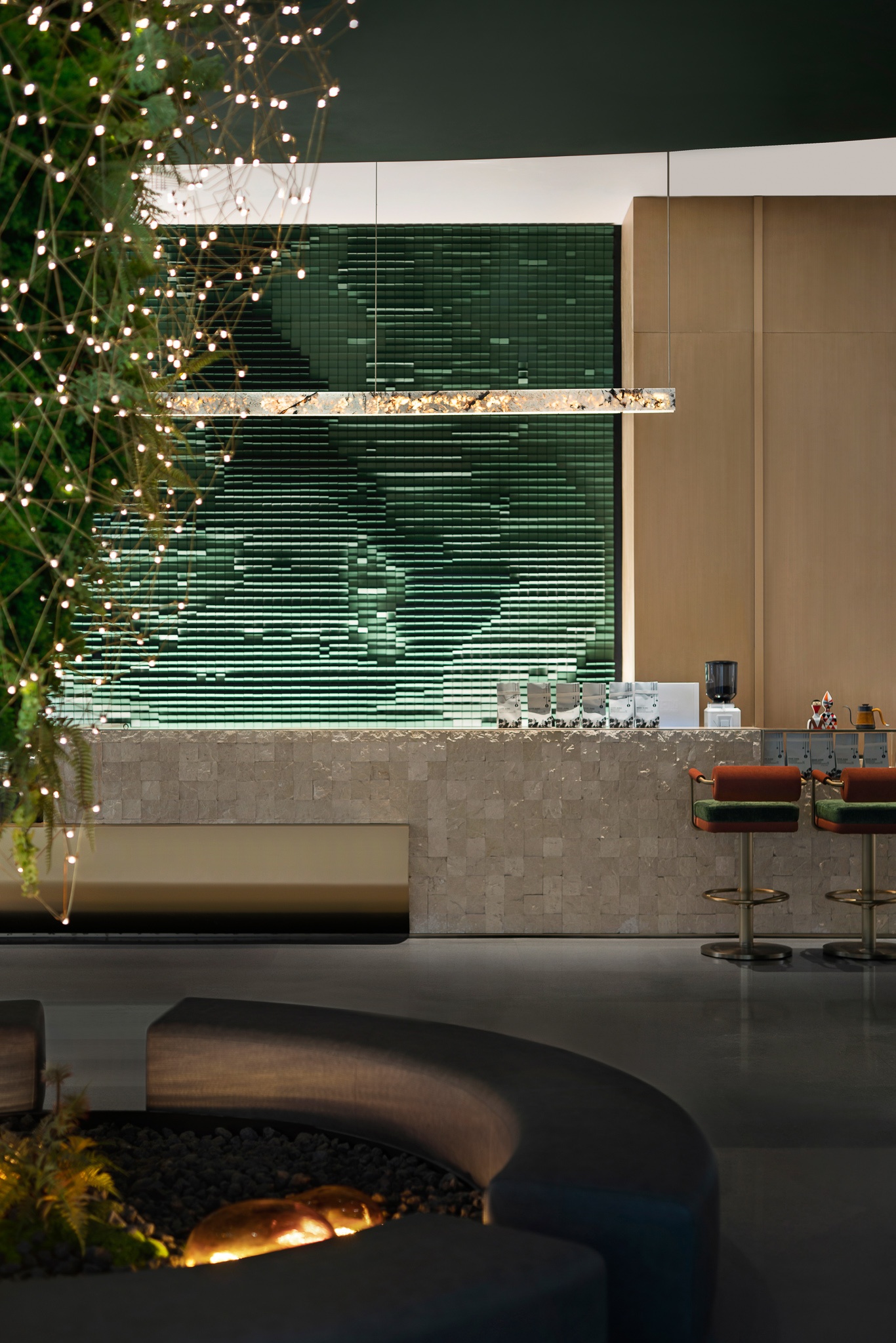 西安招商雍澜湾售楼处丨中国西安丨布鲁盟设计-16