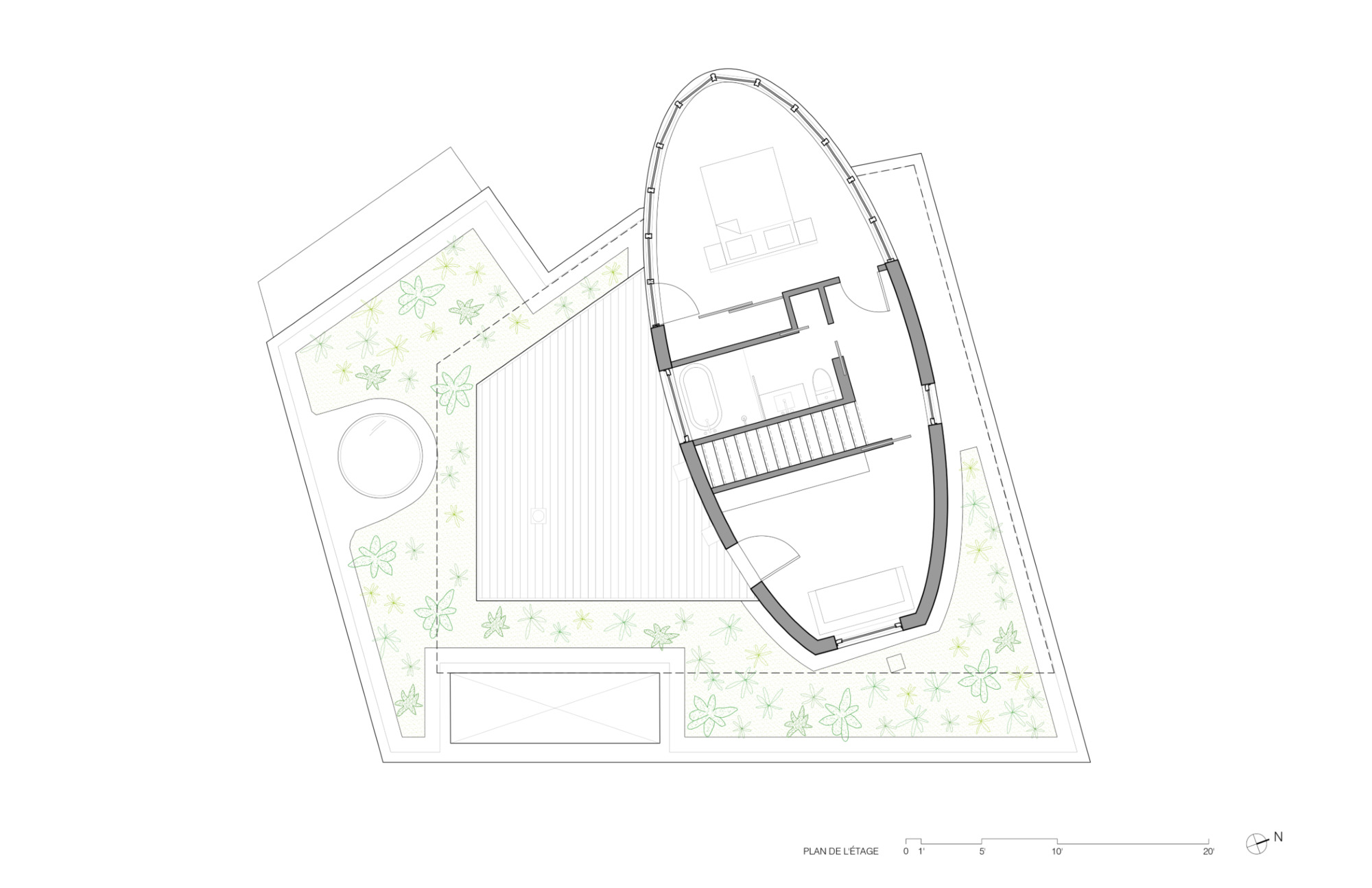 Oka 木屋丨加拿大丨Paul Bernier Architecte-13
