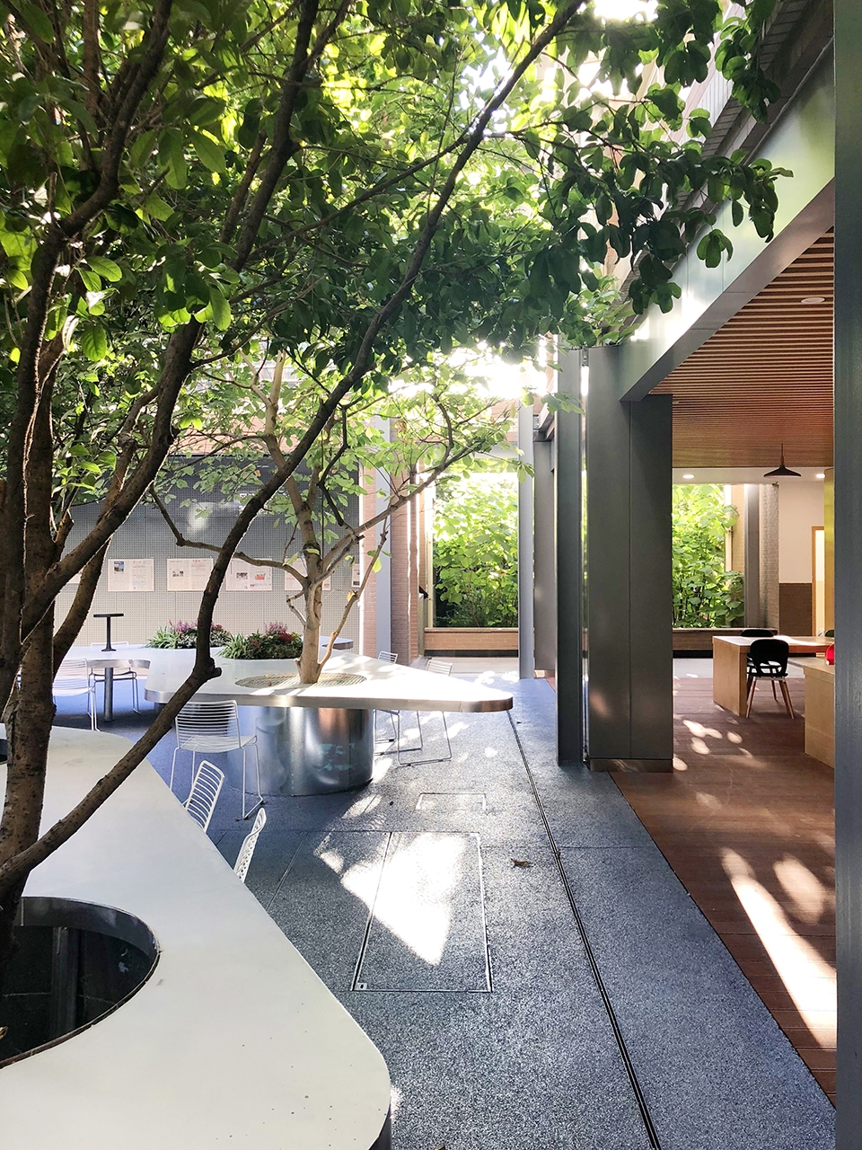 上海市实验学校中心庭院改造丨大观(上海大观景观设计有限公司)-45